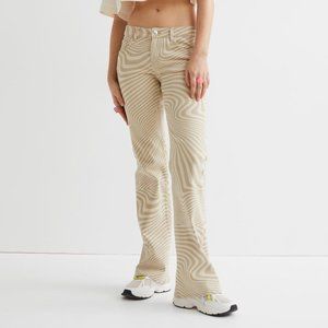 HM low waist twill pants